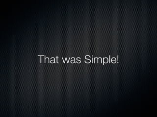 Hello Cats: MobileWidgetCamp talk about mobile widgets