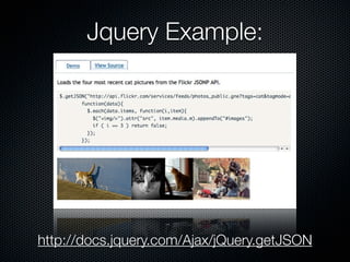 Hello Cats: MobileWidgetCamp talk about mobile widgets