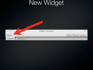 Hello Cats: MobileWidgetCamp talk about mobile widgets