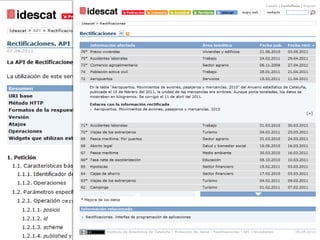 Los widgets del Idescat: una aplicación de las APIs