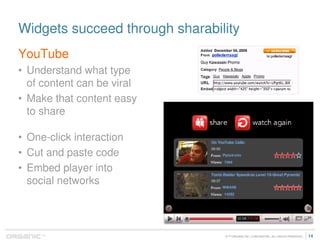 Widgets 101 - The Web Beyond The Page