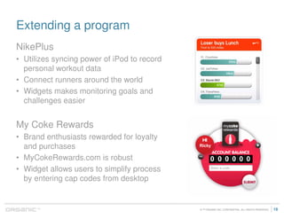 Widgets 101 - The Web Beyond The Page