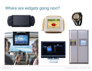 Widgets 101 - The Web Beyond The Page