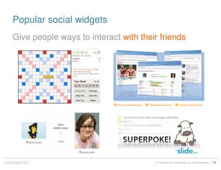 Widgets 101 - The Web Beyond The Page