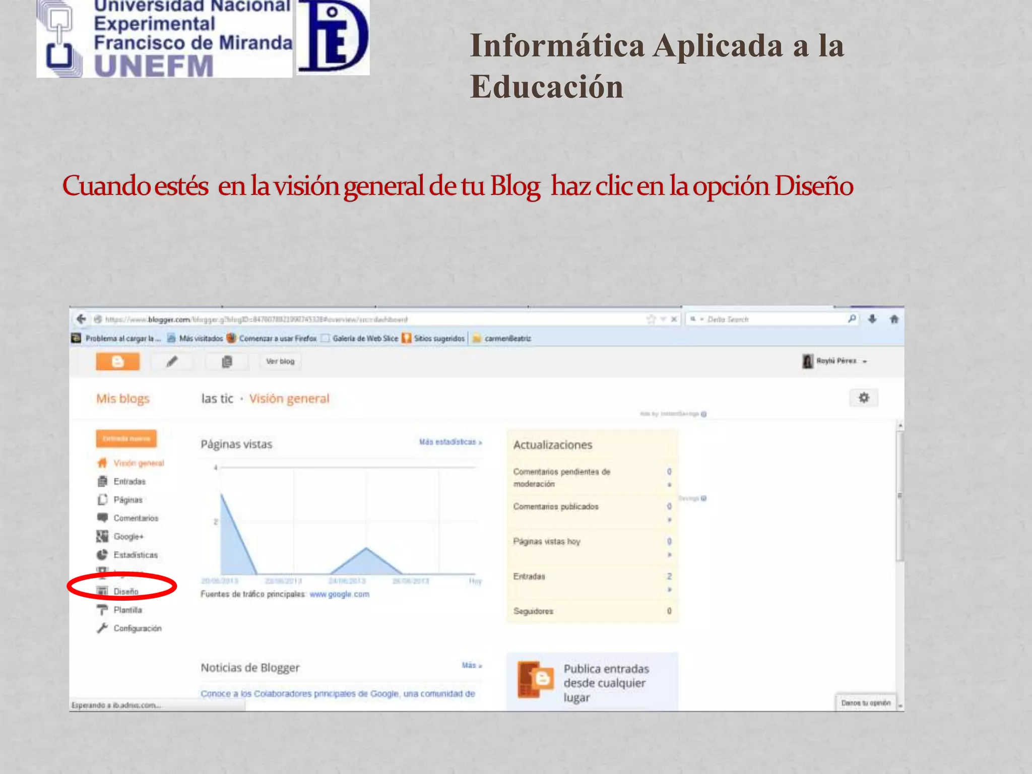 Informática Aplicada a la
Educación