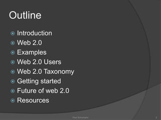 Widgets, Folksonomies, Mashups and Syndication