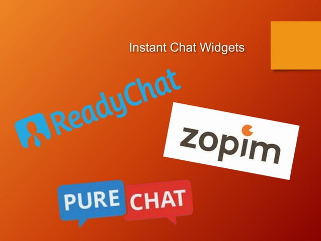 Helpful Widgets for Websites | PPT