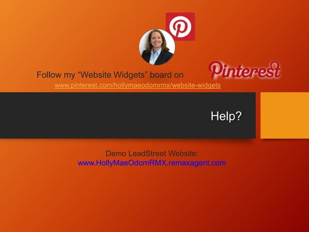 Helpful Widgets for Websites | PPT