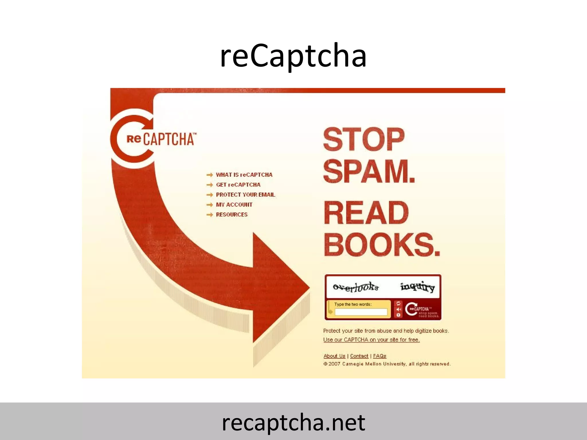reCaptcha recaptcha.net 