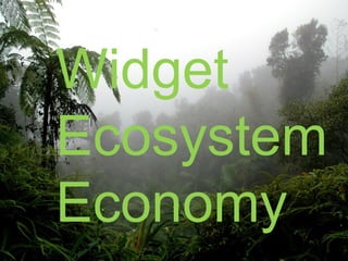Widget Ecosystem Economy 