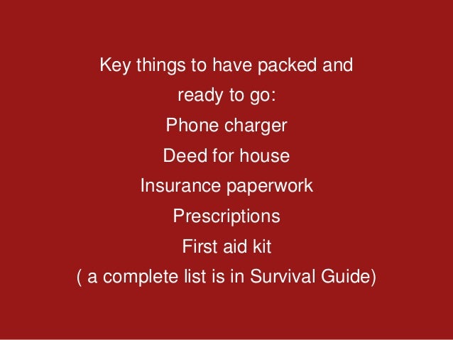 Prepare For and Survive a WILDFIRE | PPTX