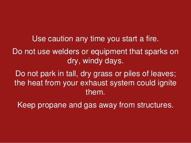Prepare For and Survive a WILDFIRE | PPTX