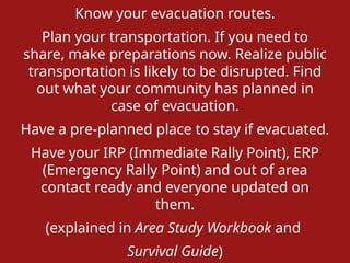 Prepare For, live through, and Survive a WILDFIRE | PPTX