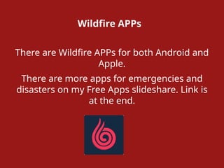 Prepare For, live through, and Survive a WILDFIRE | PPTX