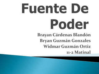 Brayan Cárdenas Blandón
 Bryan Guzmán Gonzales
   Widmar Guzmán Ortiz
             11-2 Matinal
 