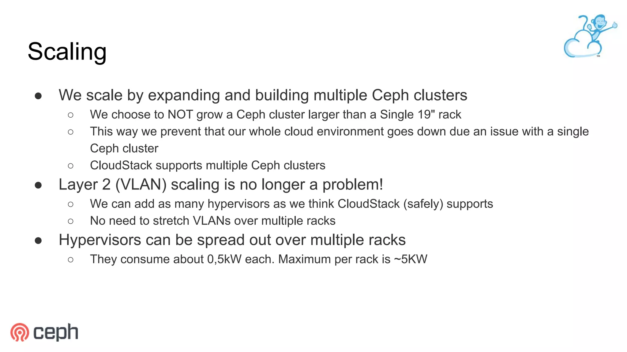 Deploying CloudStack and Ceph with flexible VXLAN and BGP networking | PDF