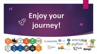 “
”
Enjoy your
journey!
 