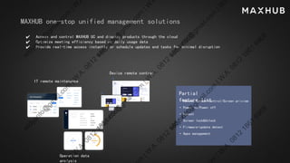 MAXHUB Non-touch Digital Display | PDF