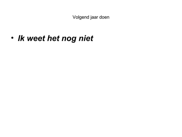 Wie Ben Ik | PPT