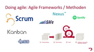 Doing agile: Agile Frameworks / Methoden
 