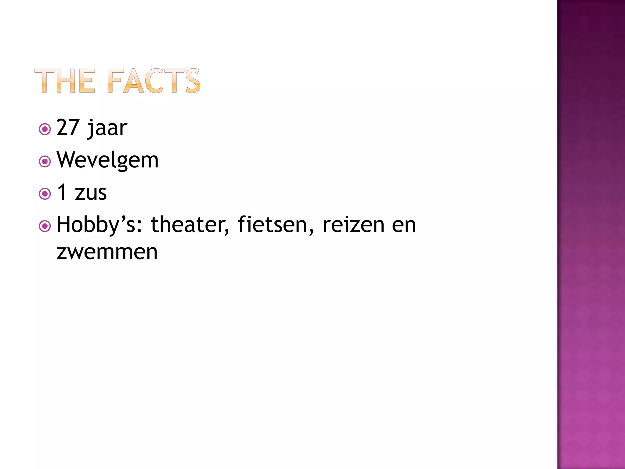 Wie ben ik | PPTX