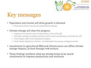 The Effects of Climate Change on Agriculture and Food in Africa | PPTX