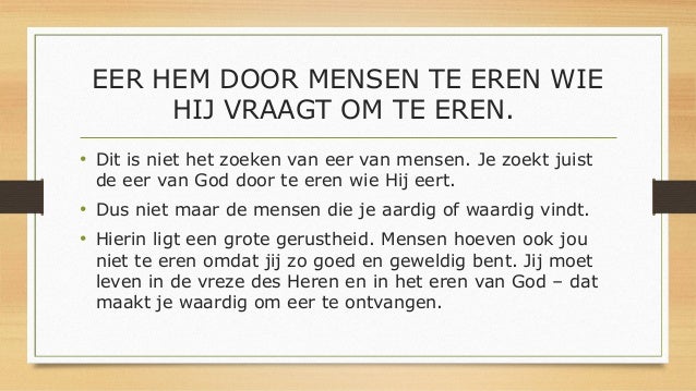 Wie god vreest heeft niets te vrezen x