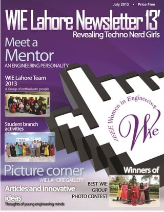 WIE Lahore Newsletter 2013