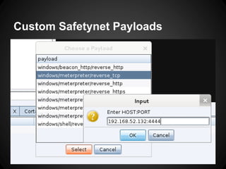 Custom Safetynet Payloads
 