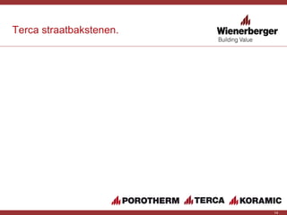 Terca straatbakstenen. 