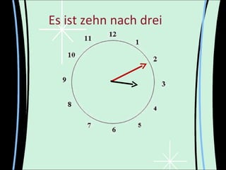 Es ist zehn nach drei



           •
 