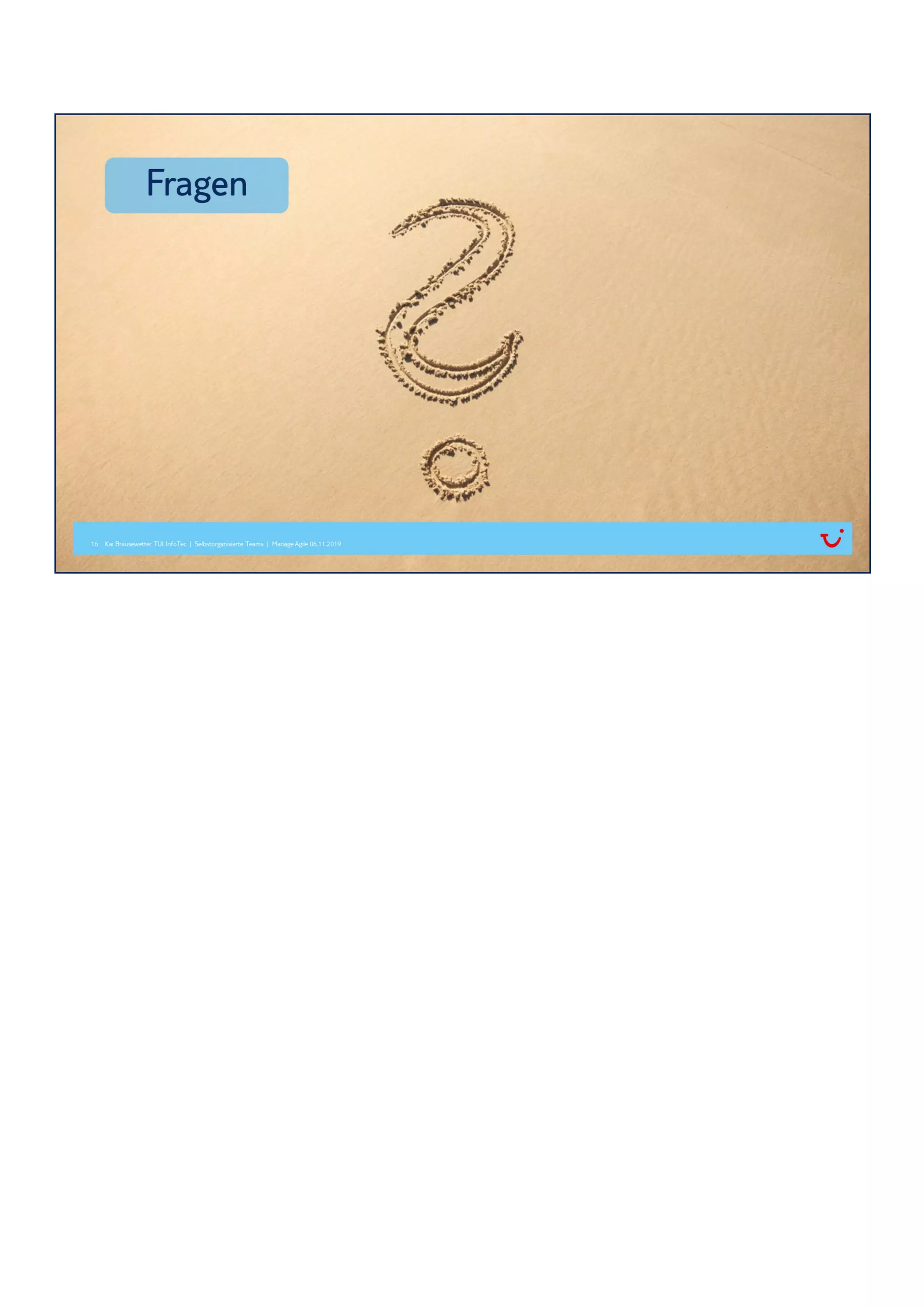 Wie teams selbstorganisiert werden manageagile2019