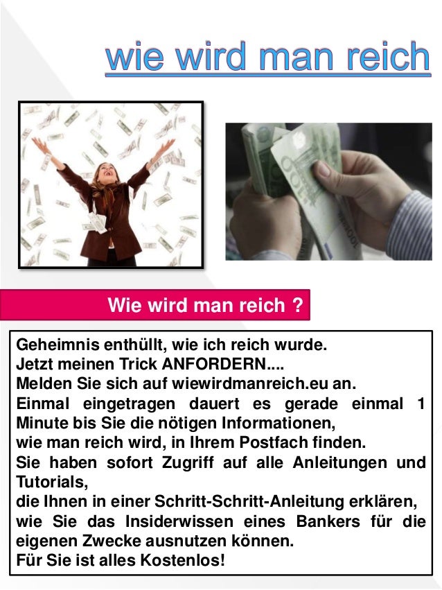 wie man sofort reich wird bitcoin kaufen klagenfurt