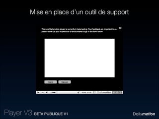 Mise en place d’un outil de support




                             05:48 07:20




Player V3 BETA PUBLIQUE V1
 