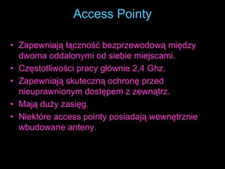  Zysk energetyczny anteny wyrażony w dBi, iloczyn zysku 	kierunkowego oraz sprawności.