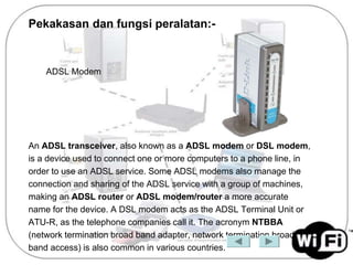 Modem Acronym Wifi Technology | PPTX