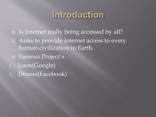 Internet projects | PPTX