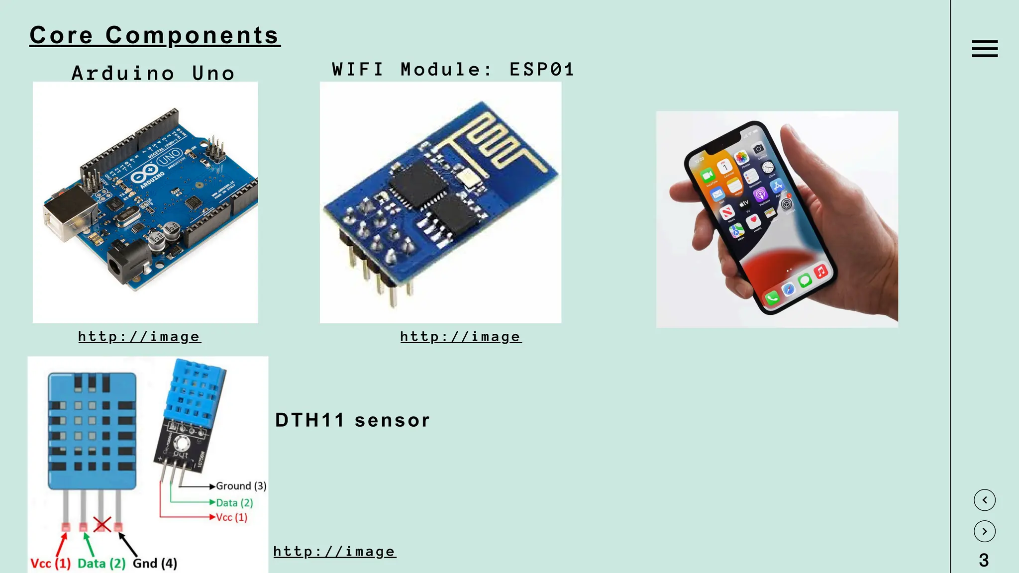 WIFI ESP01 interfacing with Arduino UNO with Sensor DHT11 | PPT