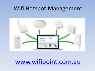 www.wifipoint.com.au
Wifi Hotspot Management
 