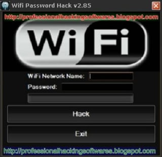 Wifi Password Hack v2.85 - The best software to hack the Wifi networks !