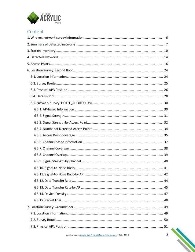 surveyors report template