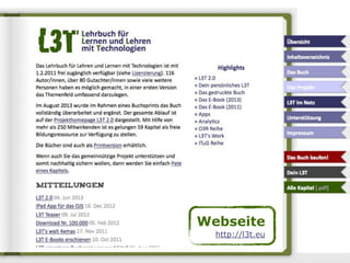 Webseite
http://l3t.eu
 