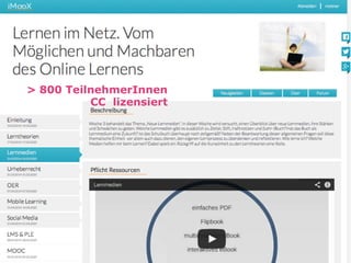 > 800 TeilnehmerInnen
CC lizensiert
 