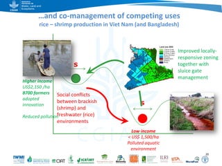 Game changers for irrigated agriculture –  do the right incentives exist?