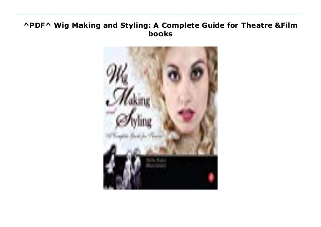 wig styling book