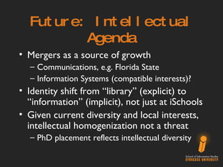 Intellectual Diversity in the iSchools: Past, Present and Future | PPT
