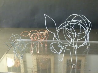 Wiggly Pig &amp; Babes. Wire