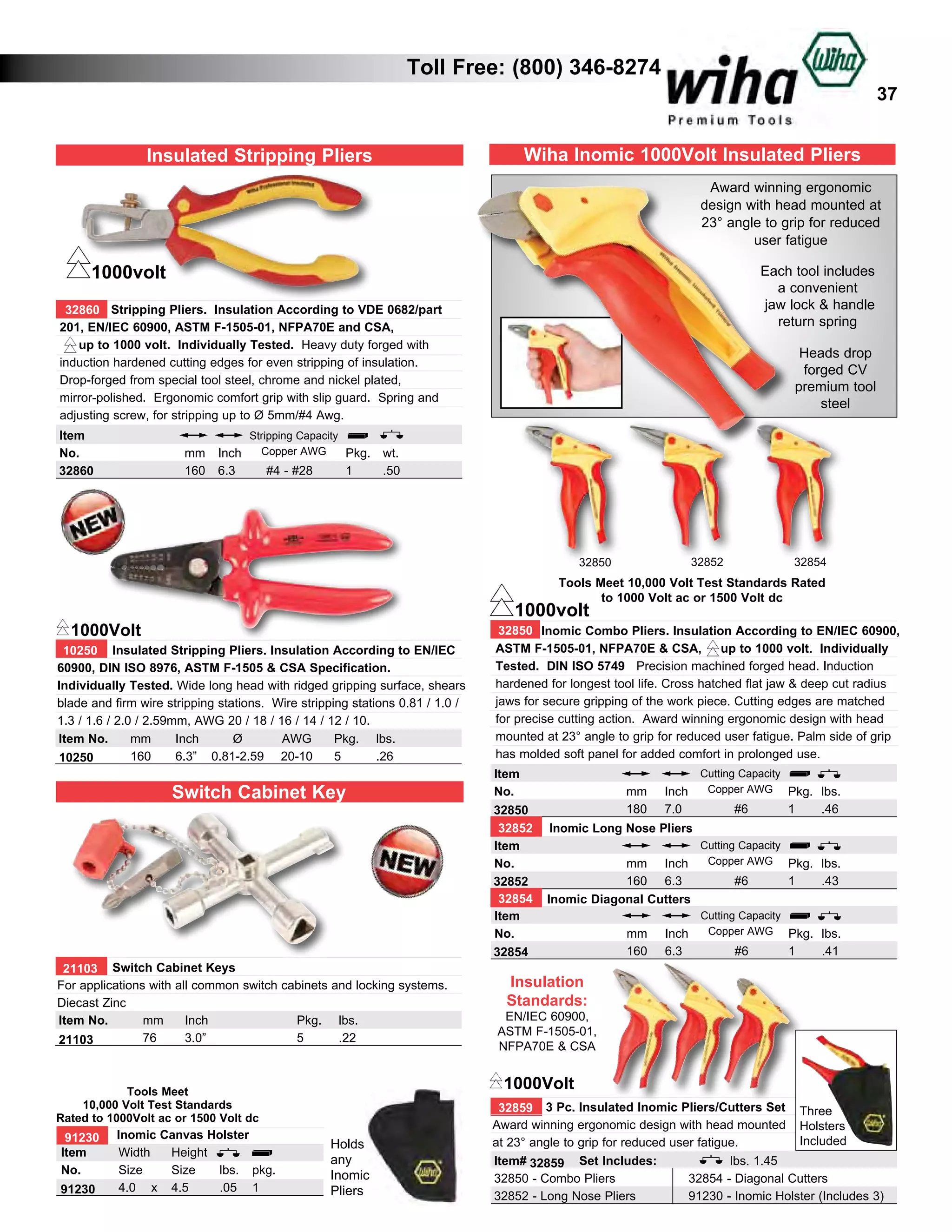 Wiha Insulated Tools Catalog PDF