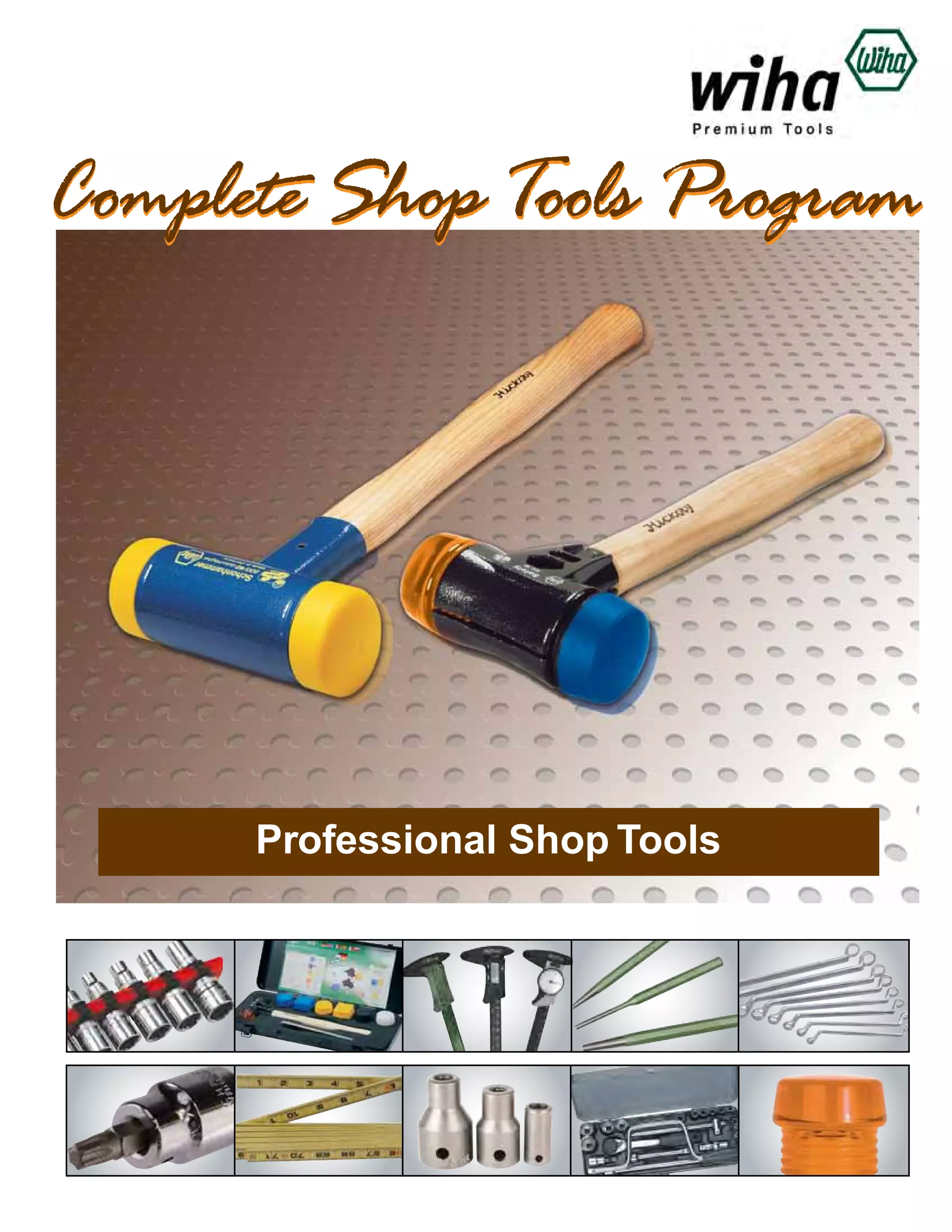Wiha Shop Tools Catalog PDF