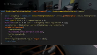 S E E D // Halcyon + Vulkan
 
